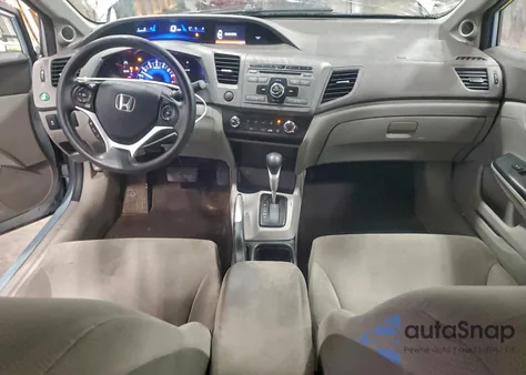 2012 Honda Civic Ex из США, поврежденный, VIN 2HGFB2F82CH522983